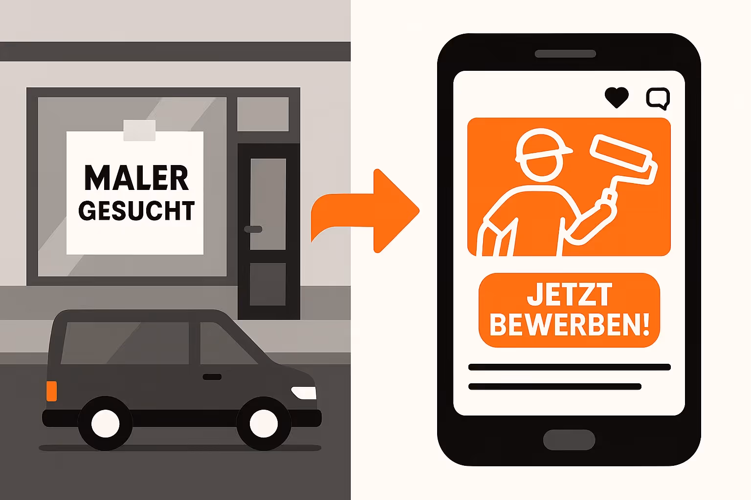 Mitarbeiter finden Handwerk Maler und Lackierer 