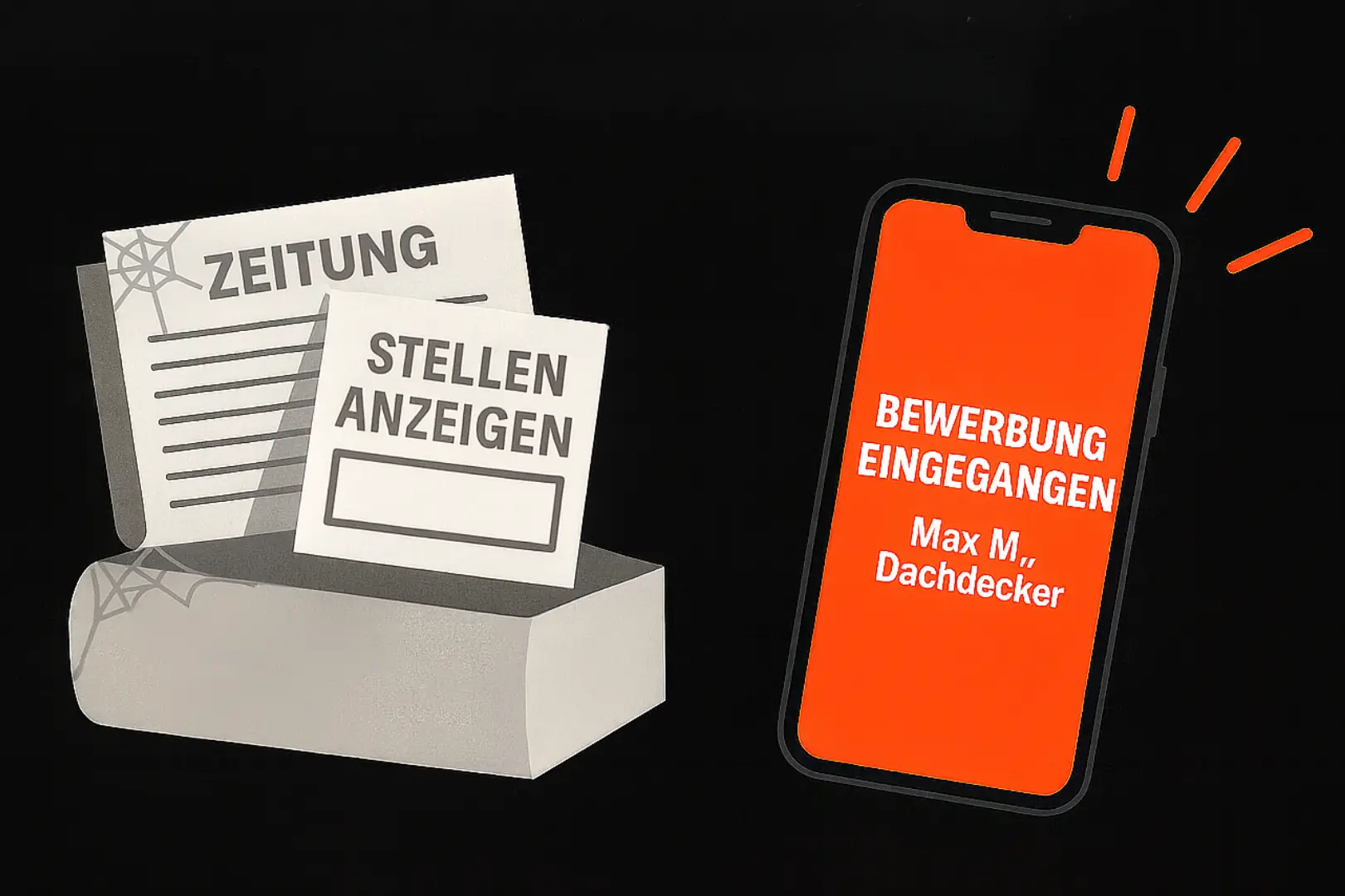 Headhunter Handwerk Dachdecker Klassische Wege vs. Modernes Recruiting