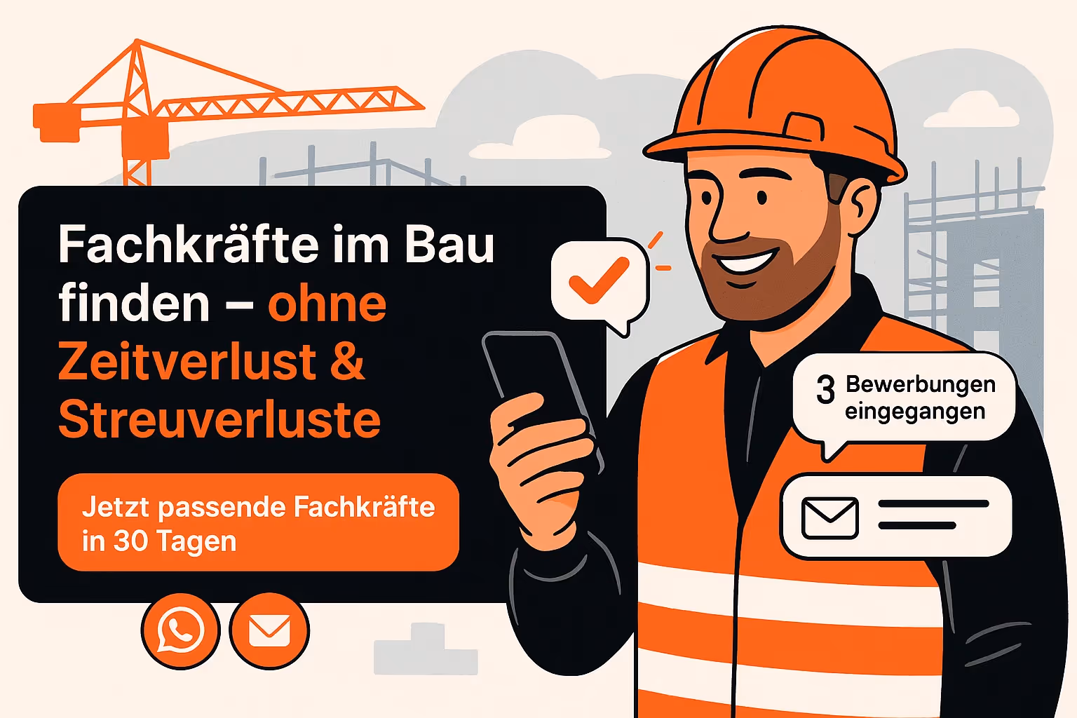 Personalvermittlung Handwerk Baugewerbe Fachkräfte im Bau finden