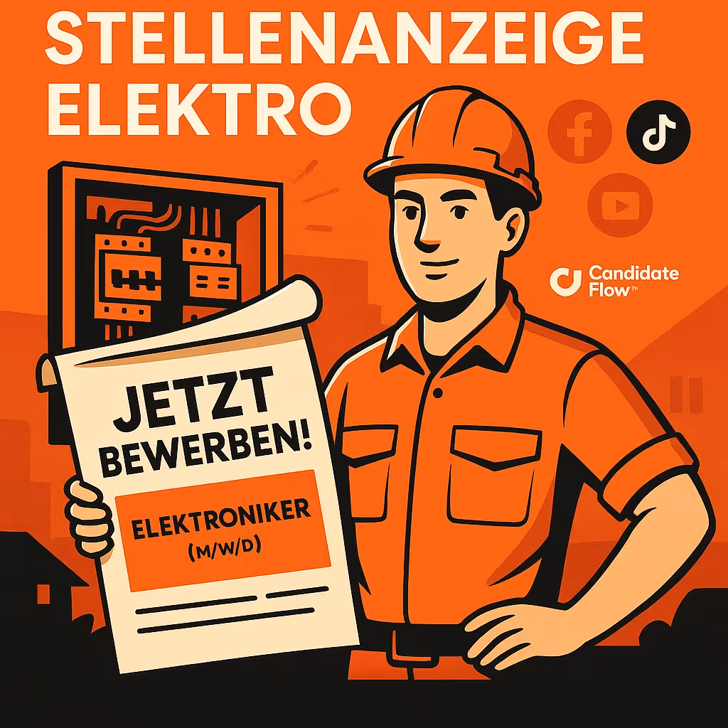 Stellenanzeige Handwerk Elektro