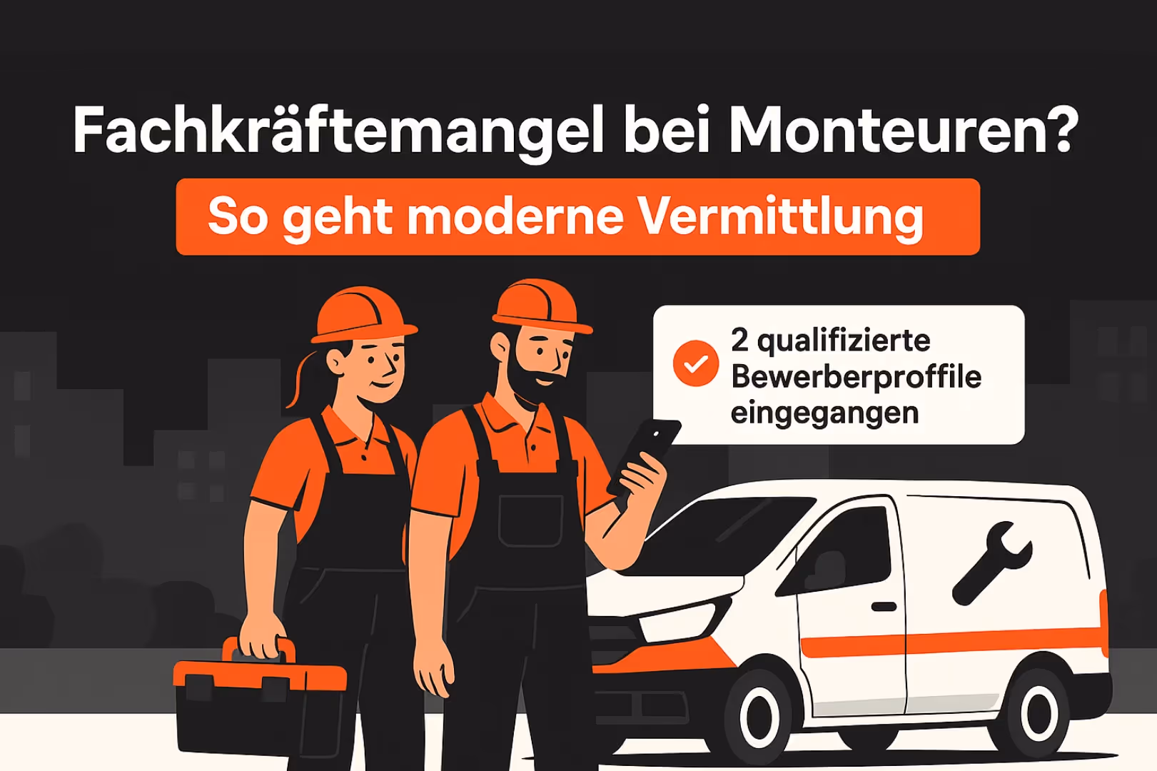 Personalvermittlung Handwerk Monteure Fachkräftemangel