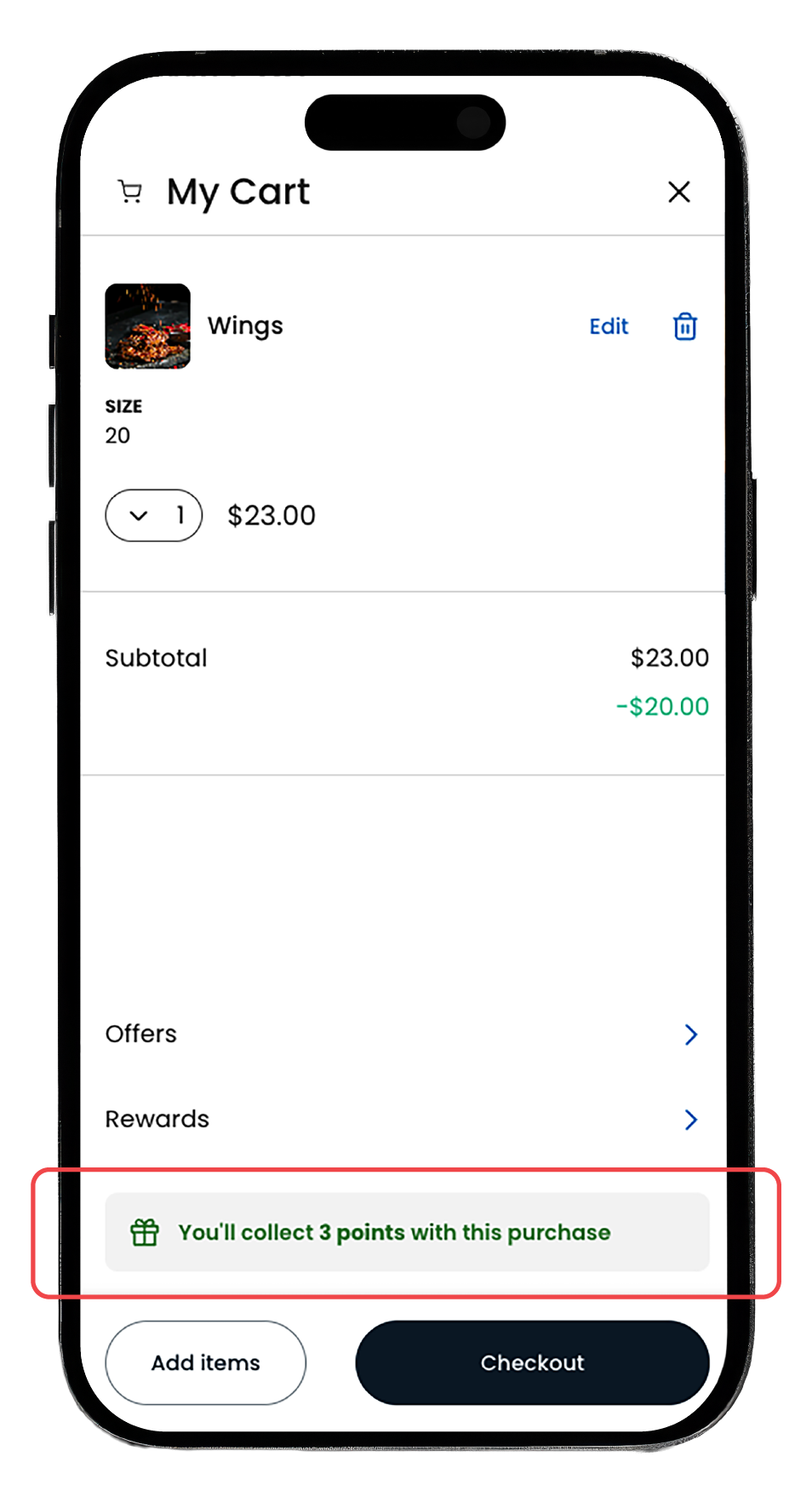 Laptop screen showing Popmenu loyalty program dashboard with program rules and rewards setup.
