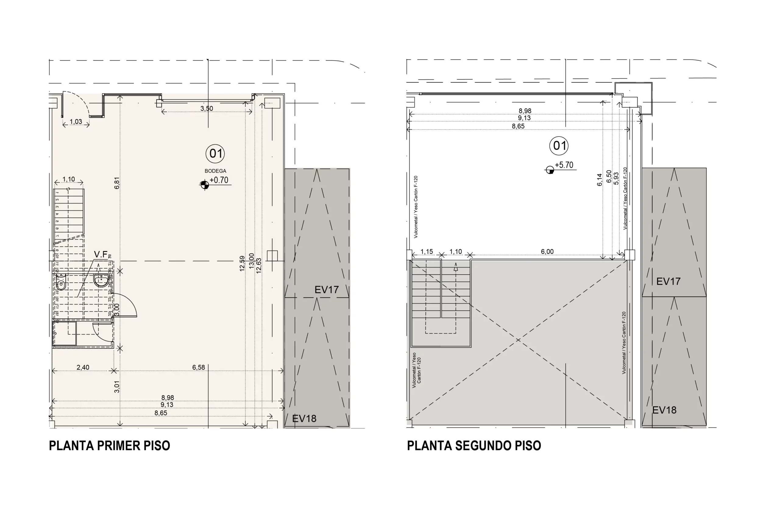 imagen plano tipo B proyecto Saladillo - venta y arriendo de bodegas industriales