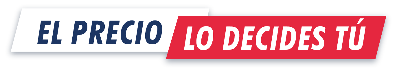 el precio lo decides tu