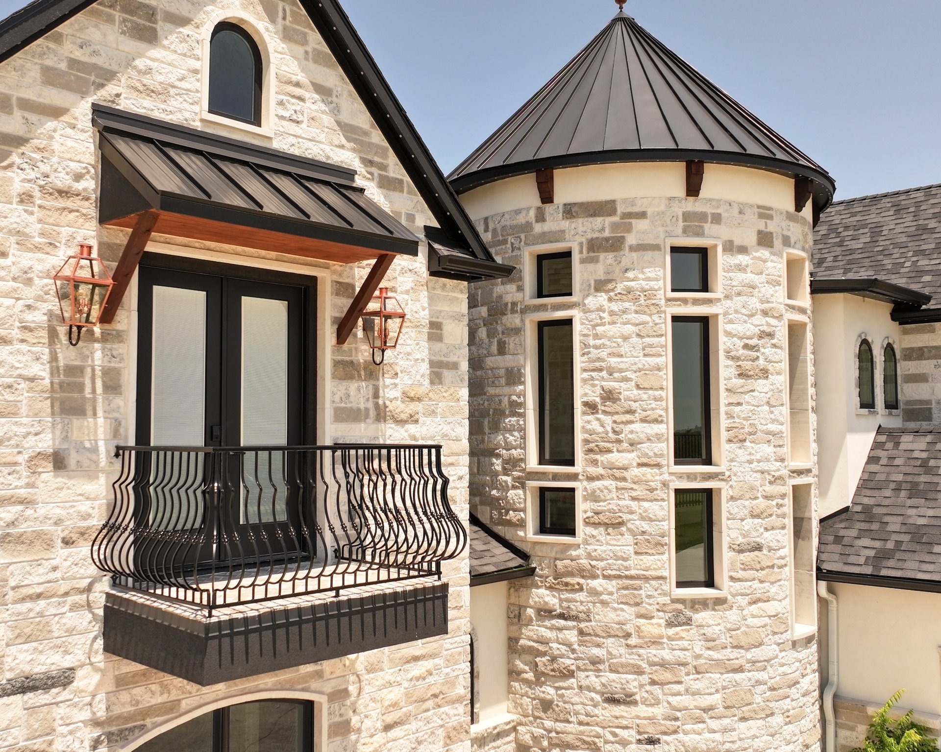 Luxury Custom home built in Liberty Hill Texas by River city Construction and Design. 