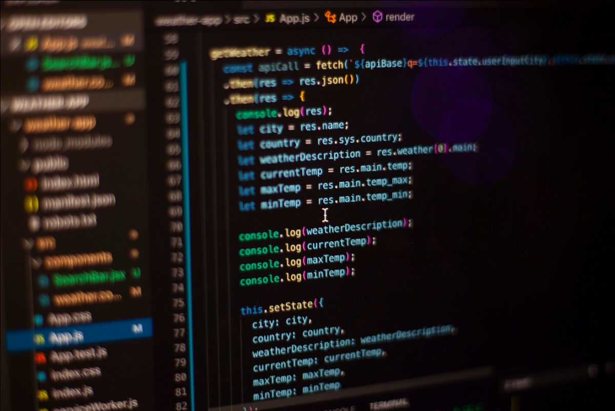 Complex code looks clear and easy to read