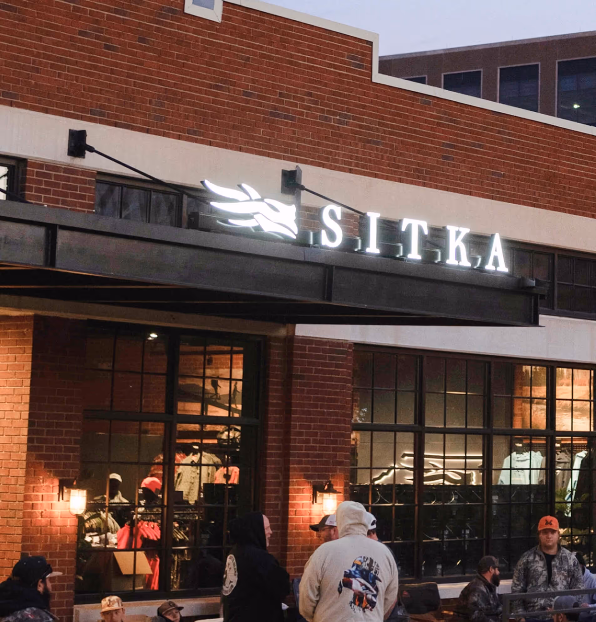 Exterior view of a Sitka store.