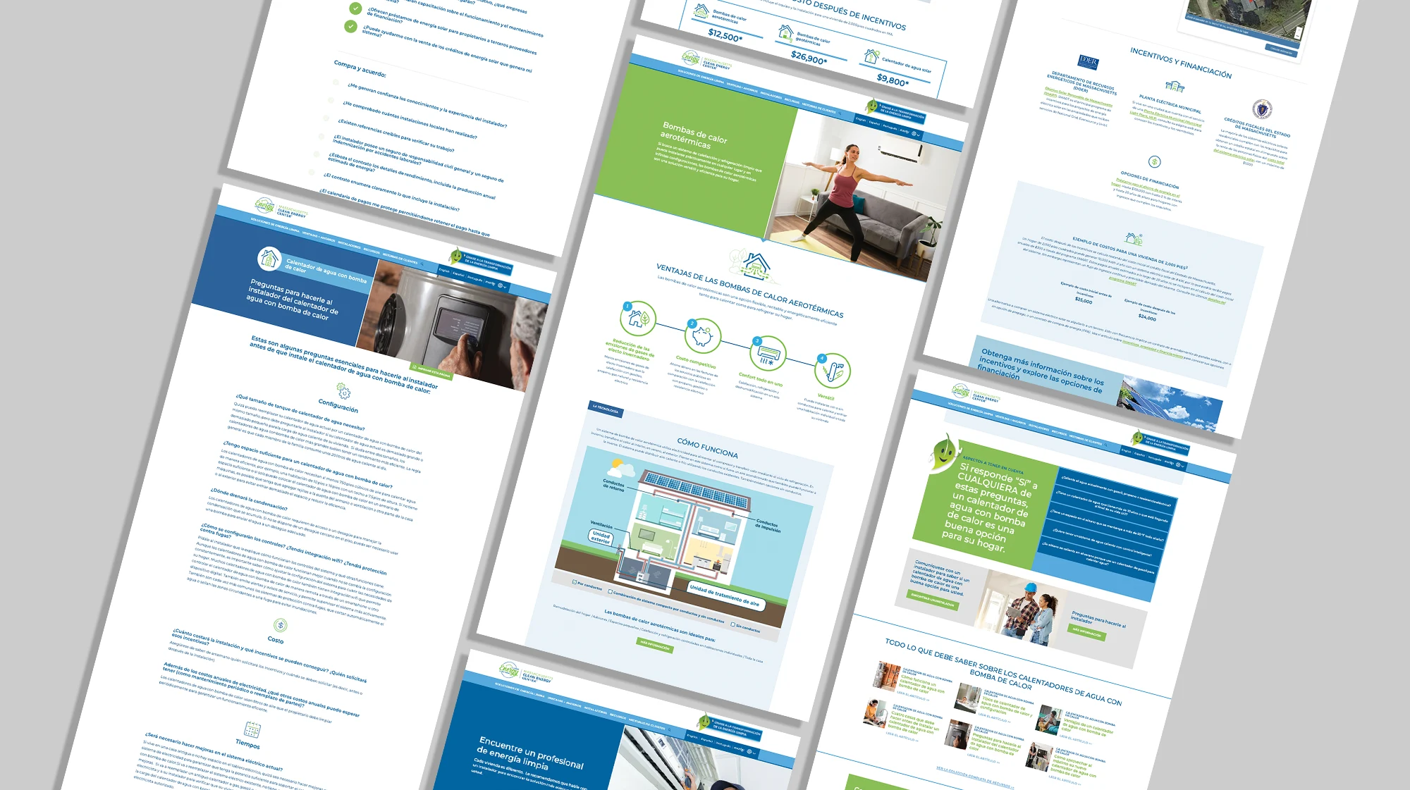 Clean Energy Lives Here: Website
