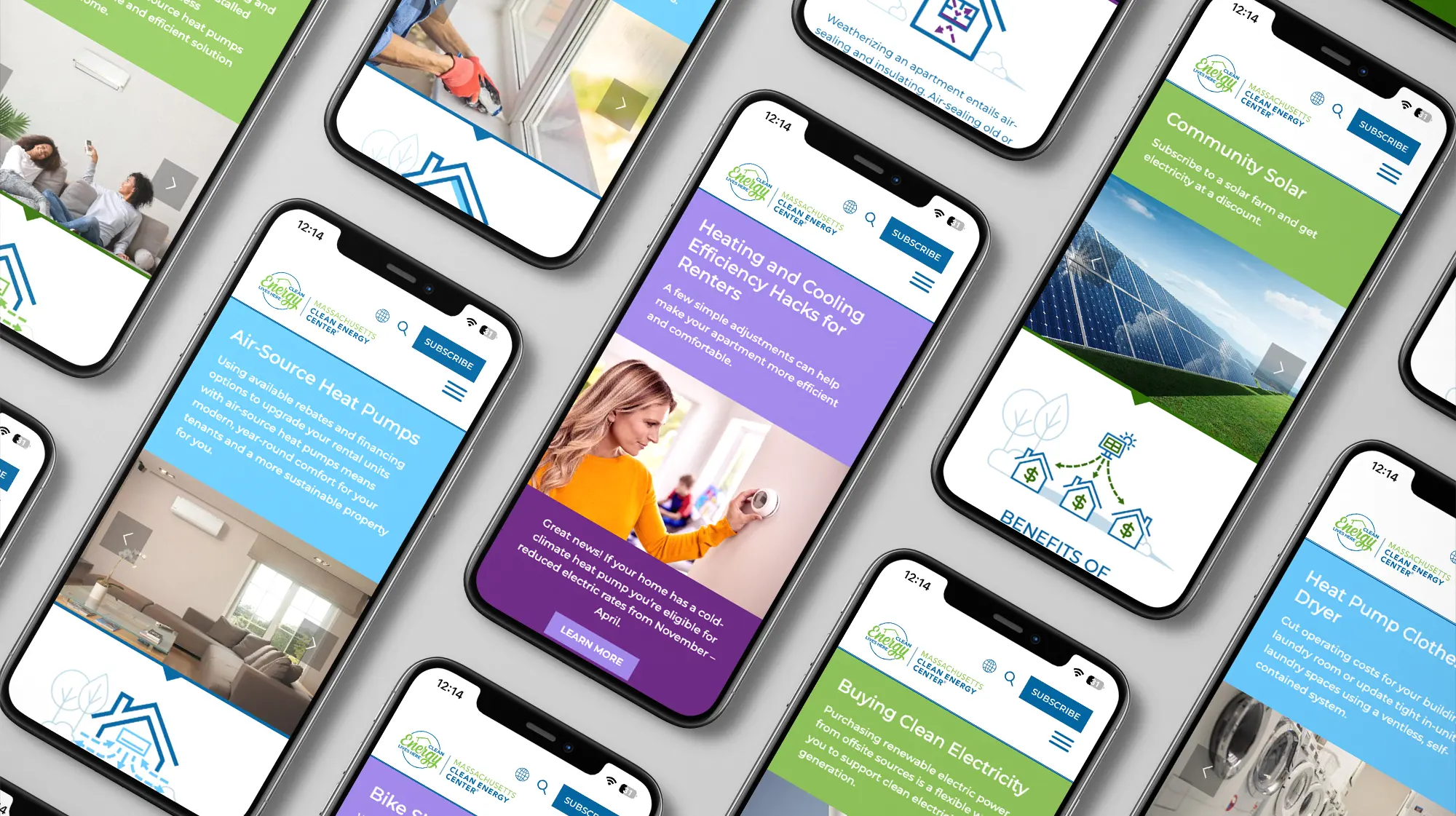 Clean Energy Lives Here: Website
