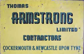Thomas Armstrong LtdSignage 1930