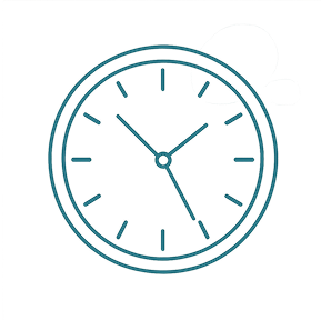 Illustration of a classic round alarm clock showing the time as 1:26.
