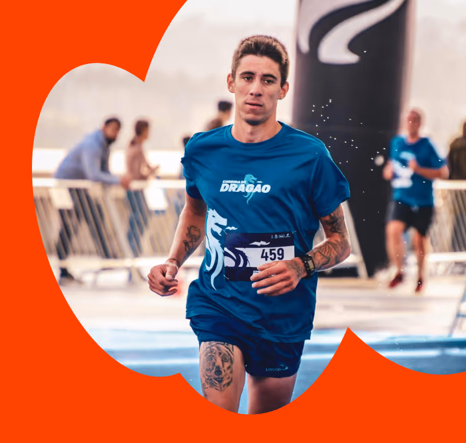 Man running
