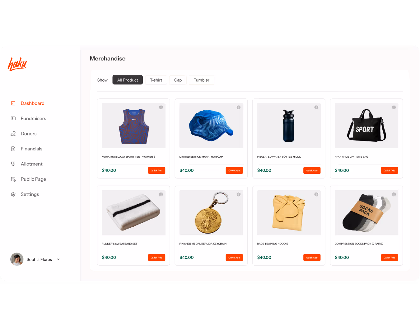 Haku product images