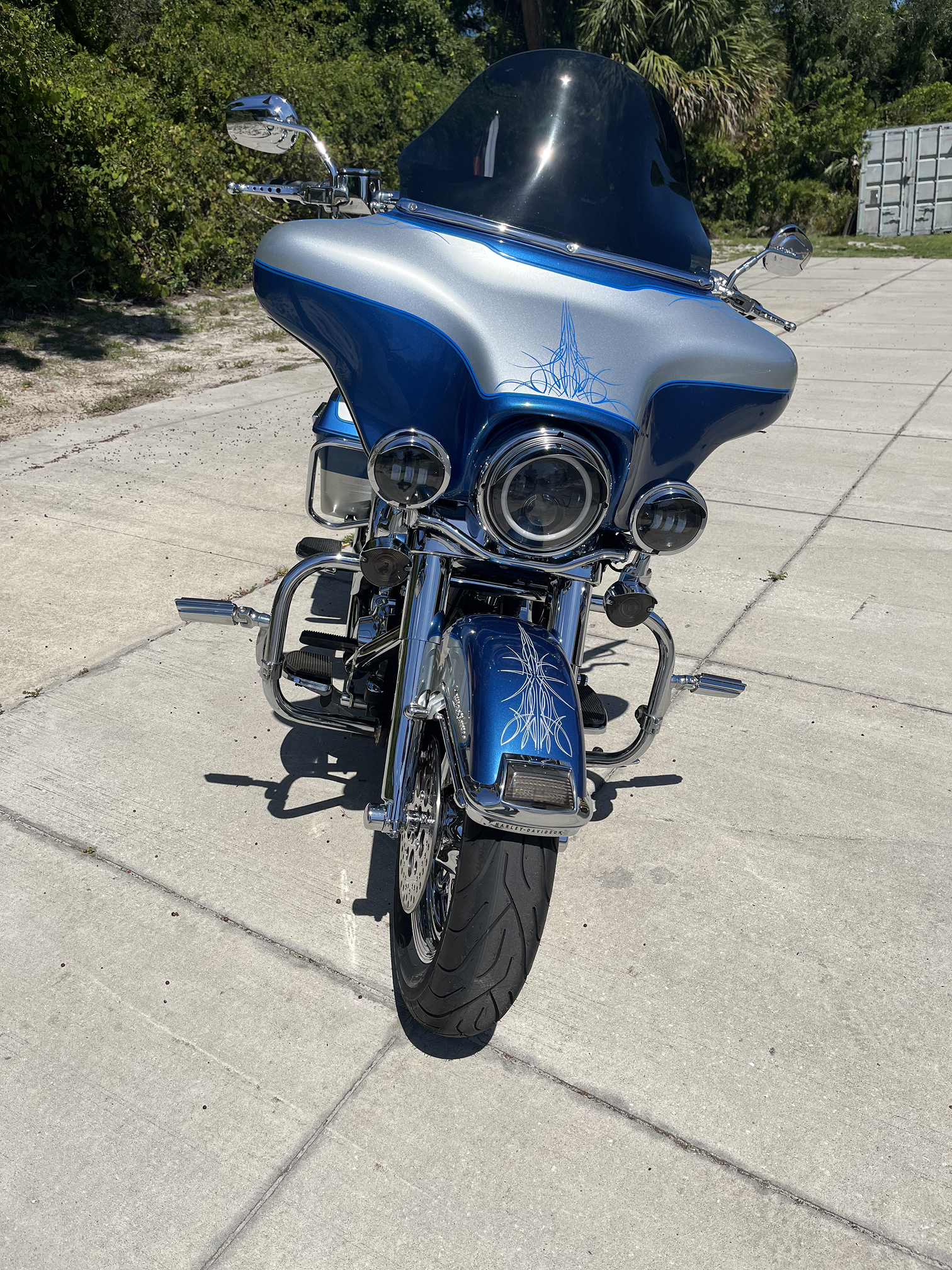Photo of a freshly detailed bike.