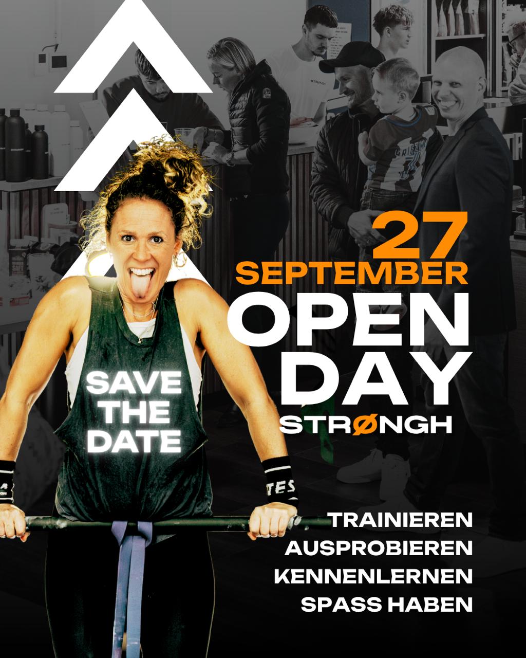 STRØNGH Open Day, 27 September