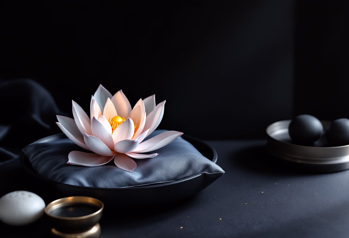 image of meditation altar