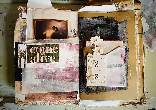 Paint Your Prayers journal pages