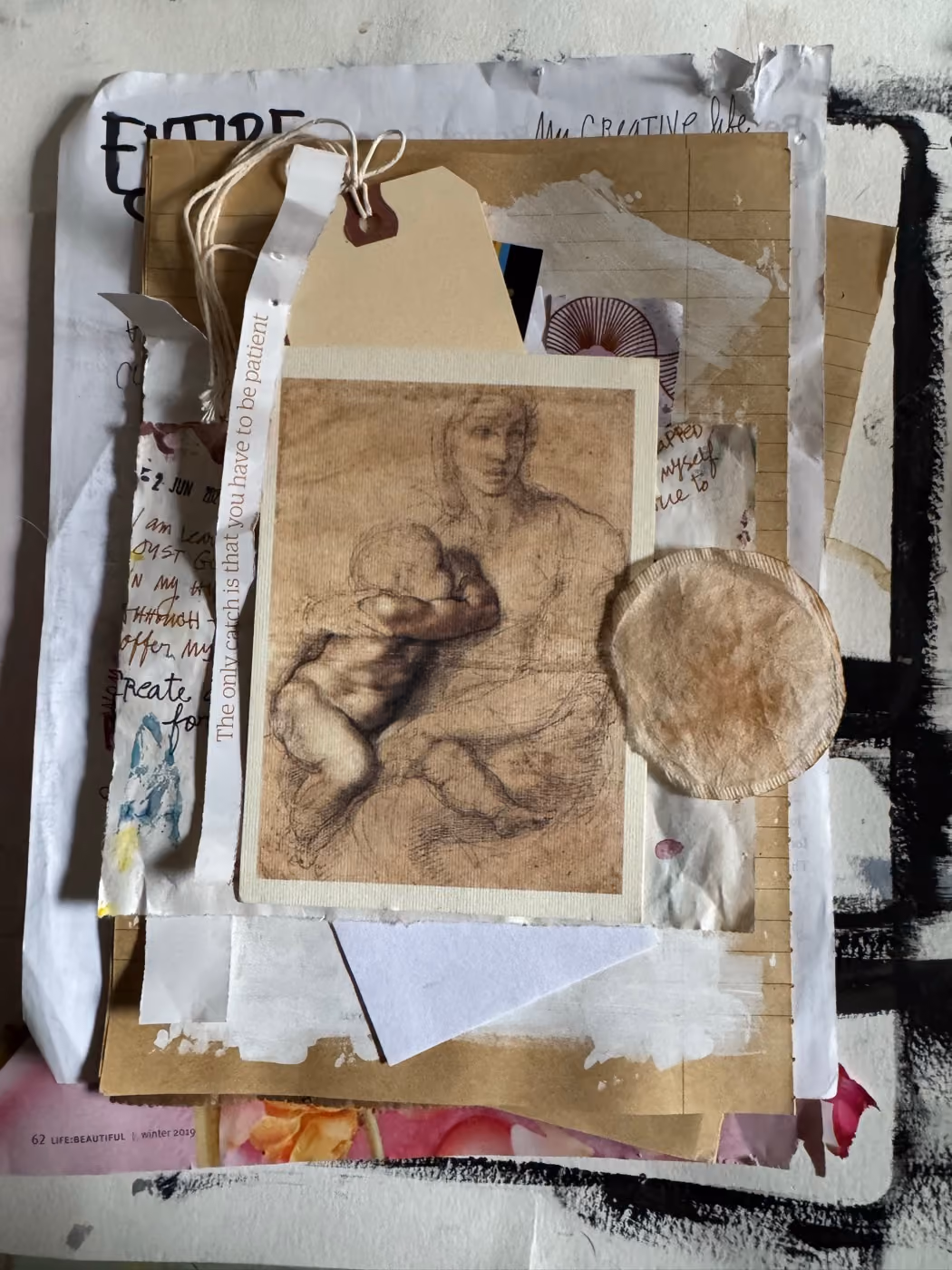 Another page from Betsy's visual journal
