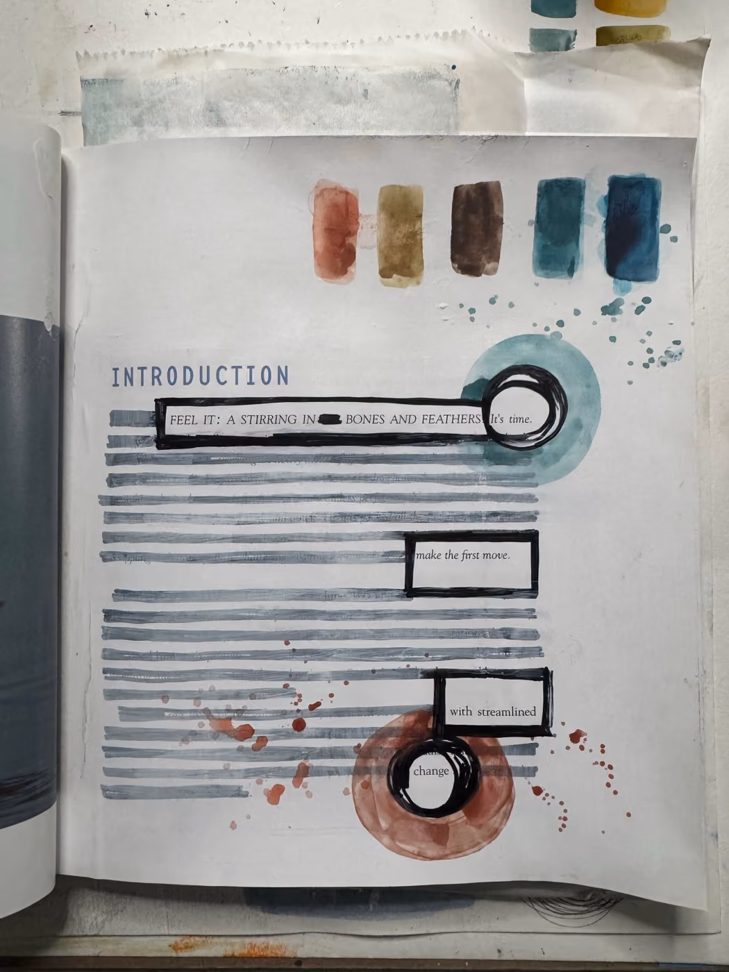 Another page from Betsy's visual journal