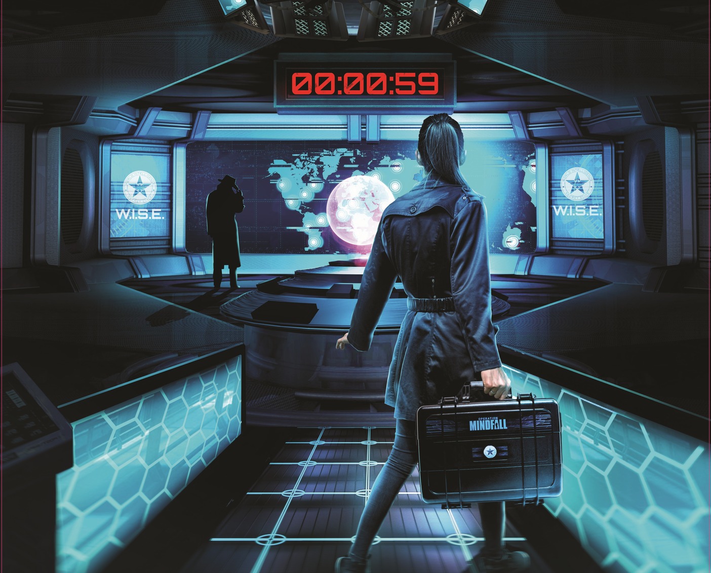 image of a travel guide in action