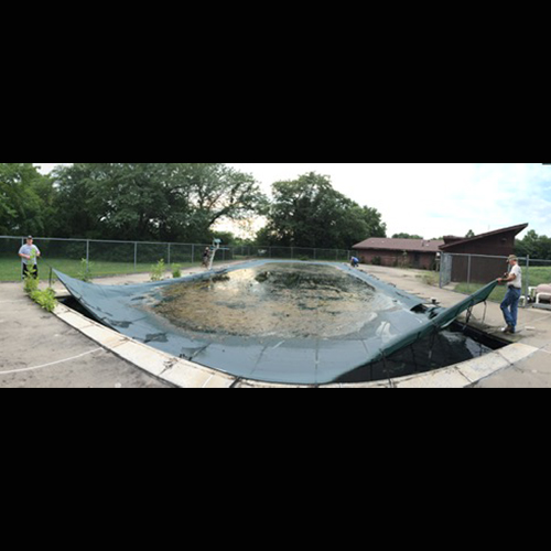 pool before