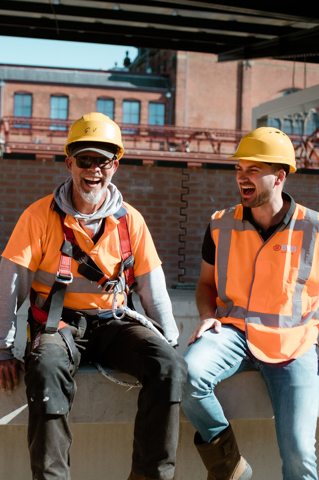 [team] image of team member (for a construction company)