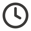 A clock indicating the date this article was published