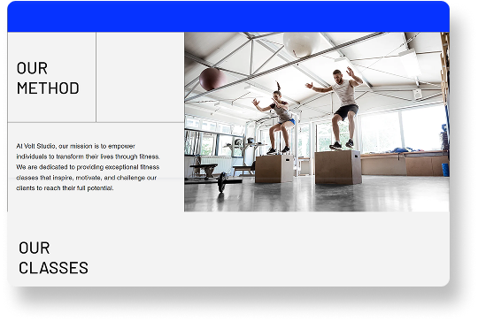 A image describing Volt Studio's method