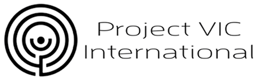 This is the corporate logo for Project VIC International. This logo is linked to launch a new tab that loads https://www.projectvic.org