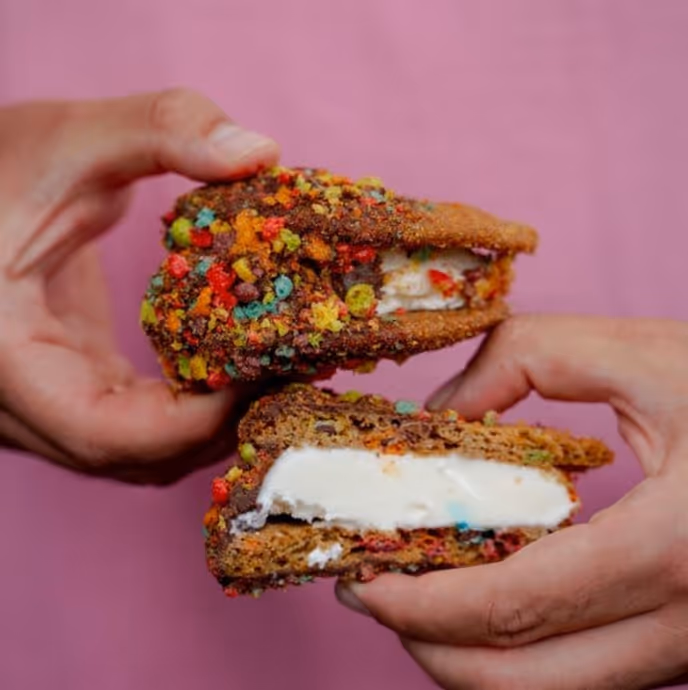 Madi's ice cream sandwich