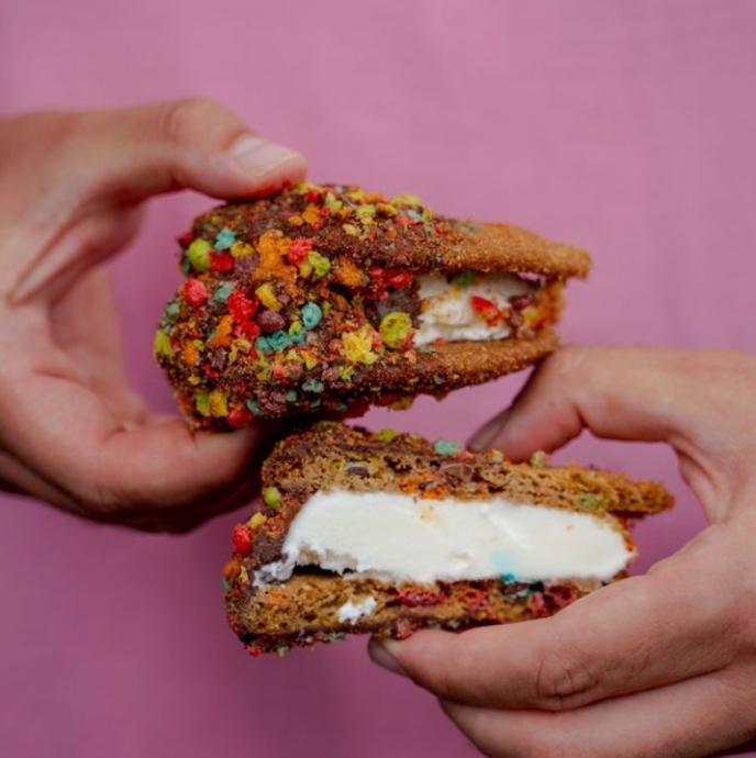 Madi's ice cream sandwich