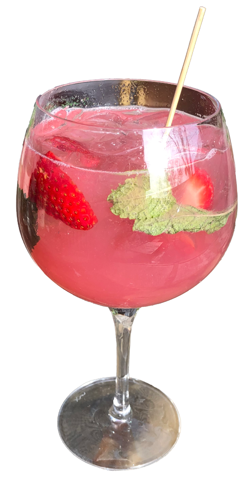One of our many creative cocktails. Join us for $4 off almost all cocktails Thirsty Thursdays at Madi's!