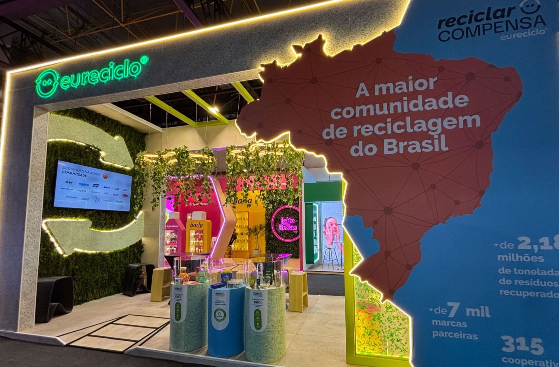 Naturaltech 2026: Estande sustentável premiado e painéis imperdíveis sobre economia circular