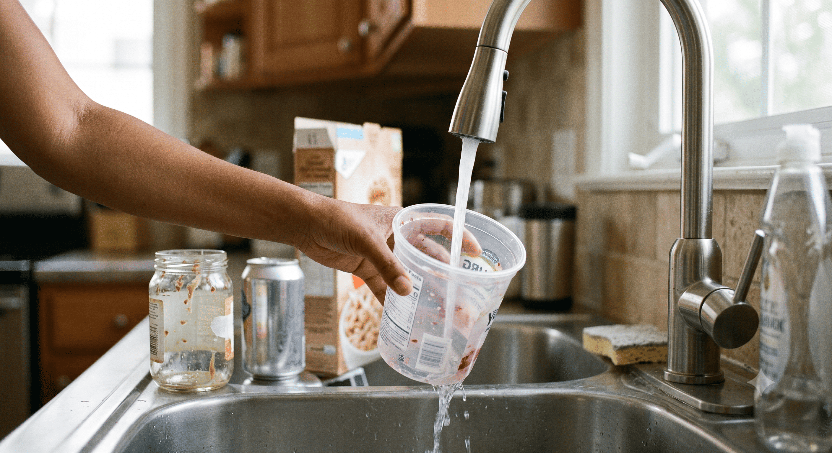 Precisa lavar a embalagem antes de reciclar? Desvendamos 5 mitos do lixo doméstico