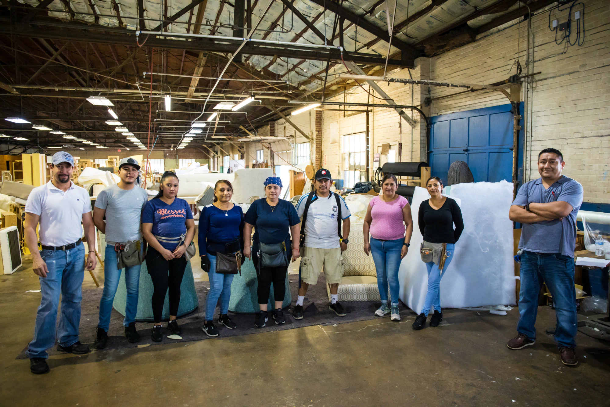 Living Designs Furniture local factory craftsmen