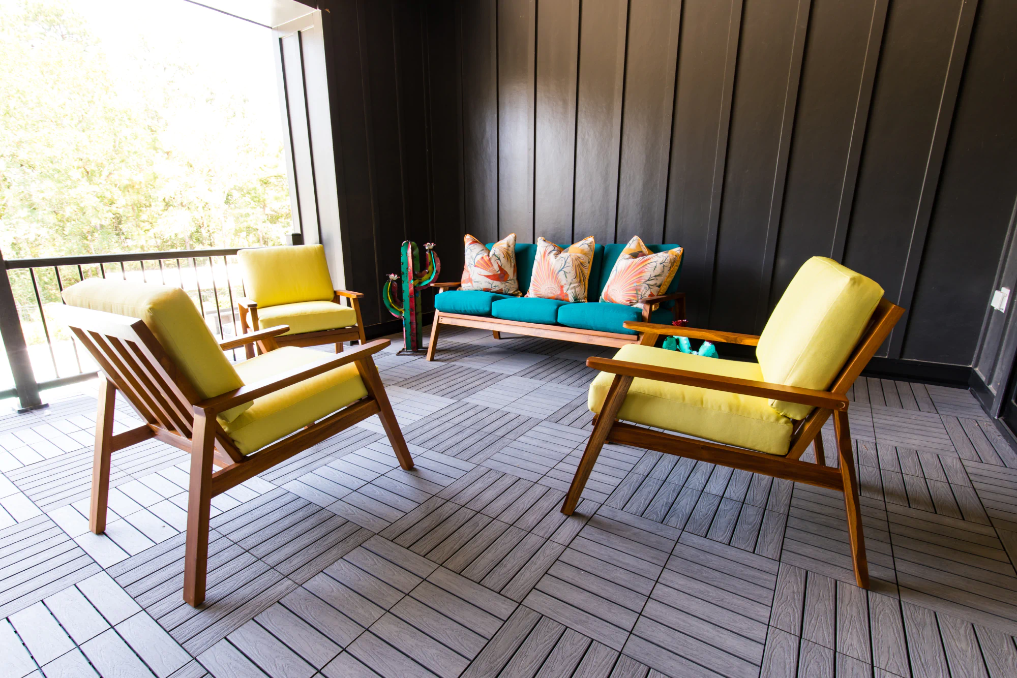 Custom patio furniture by Living Designs Furniture