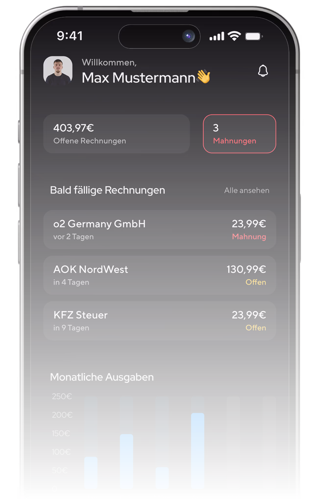 Papero App Home Screen