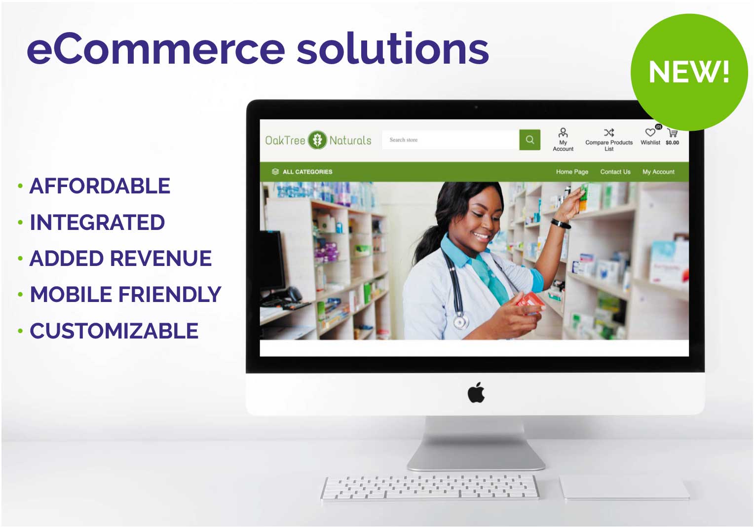 Pharmacy eCommerce Integration with POSitec Solutions | Online Retail Made Easy
