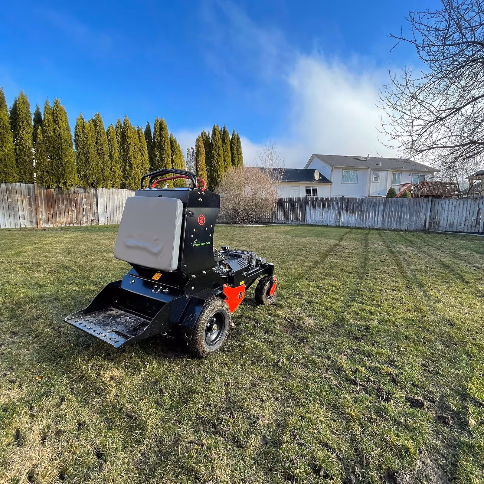 Aeration improving water infiltration in Spokane