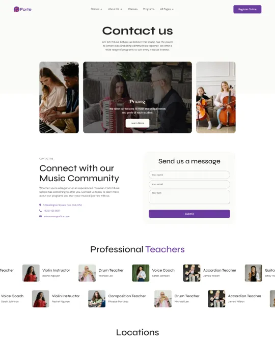 Contact Us-Screenshot