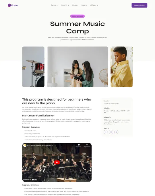 Program Details (CMS)-Screenshot