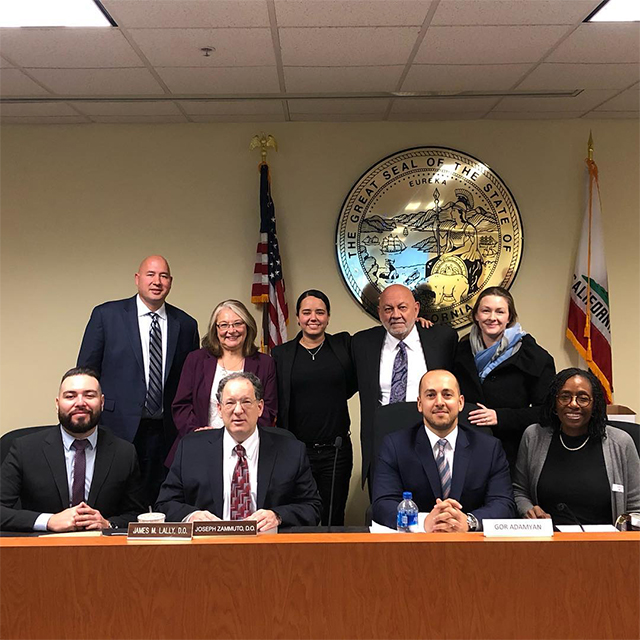 Gor Adamyan in Sacramento, California., Commissioner Osteopathic Medical Board of California