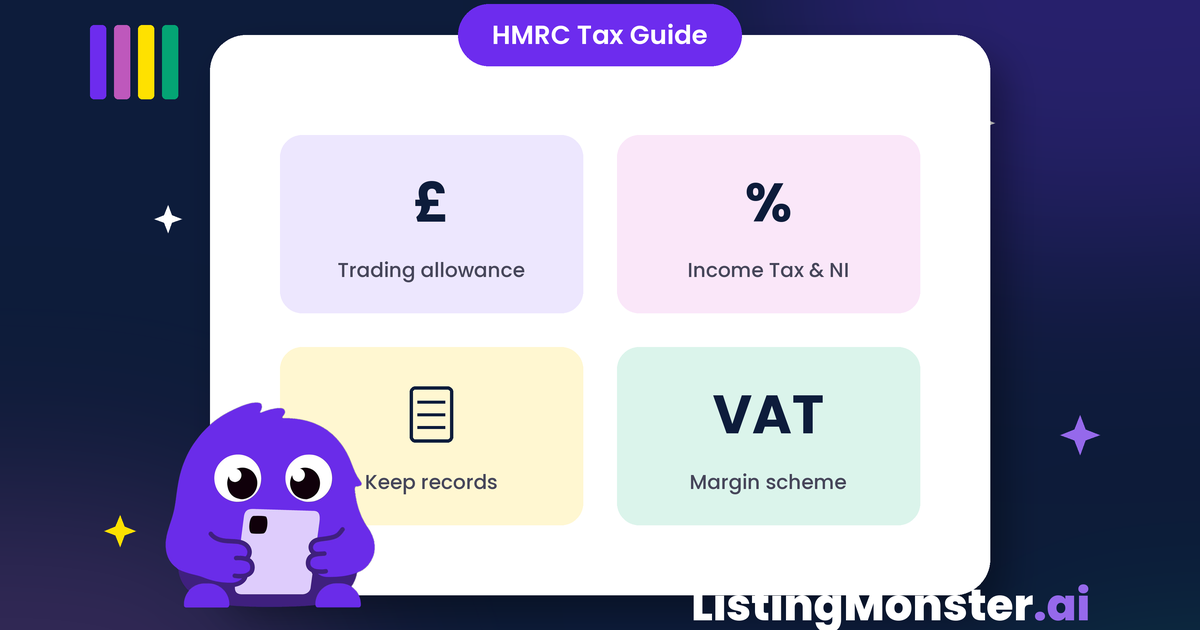 Reselling Tax UK: What You Actually Owe HMRC