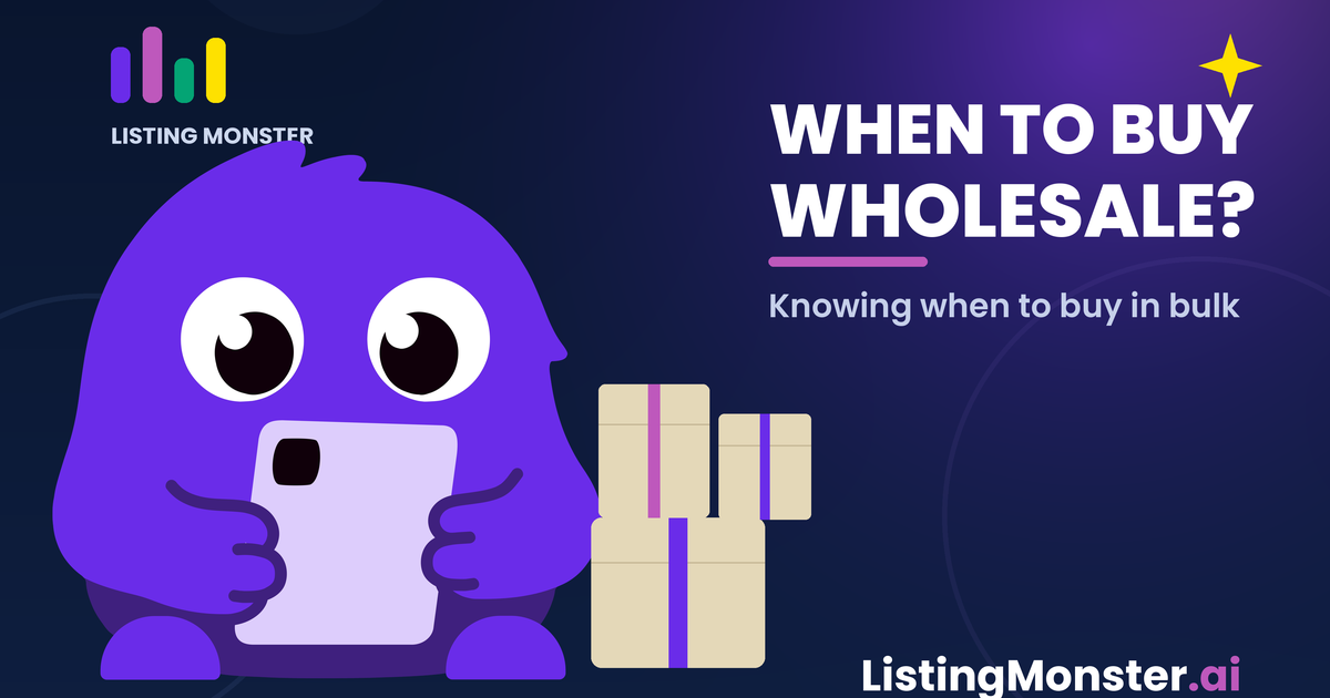 When Should You Start Buying Wholesale to Resell? 