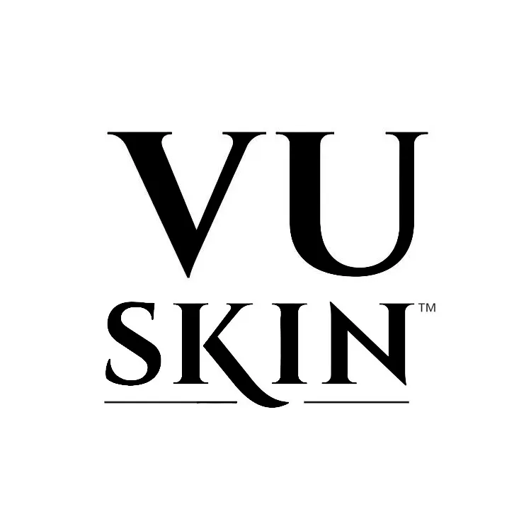 VU SKIN brand logo in black text with trademark symbol. - Blackwell Sales Group