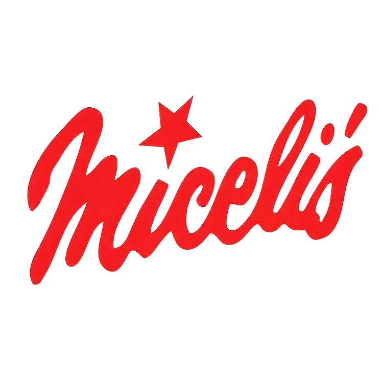 Red Miceli's brand logo with a star above the letter 'i'. - Blackwell Sales Group