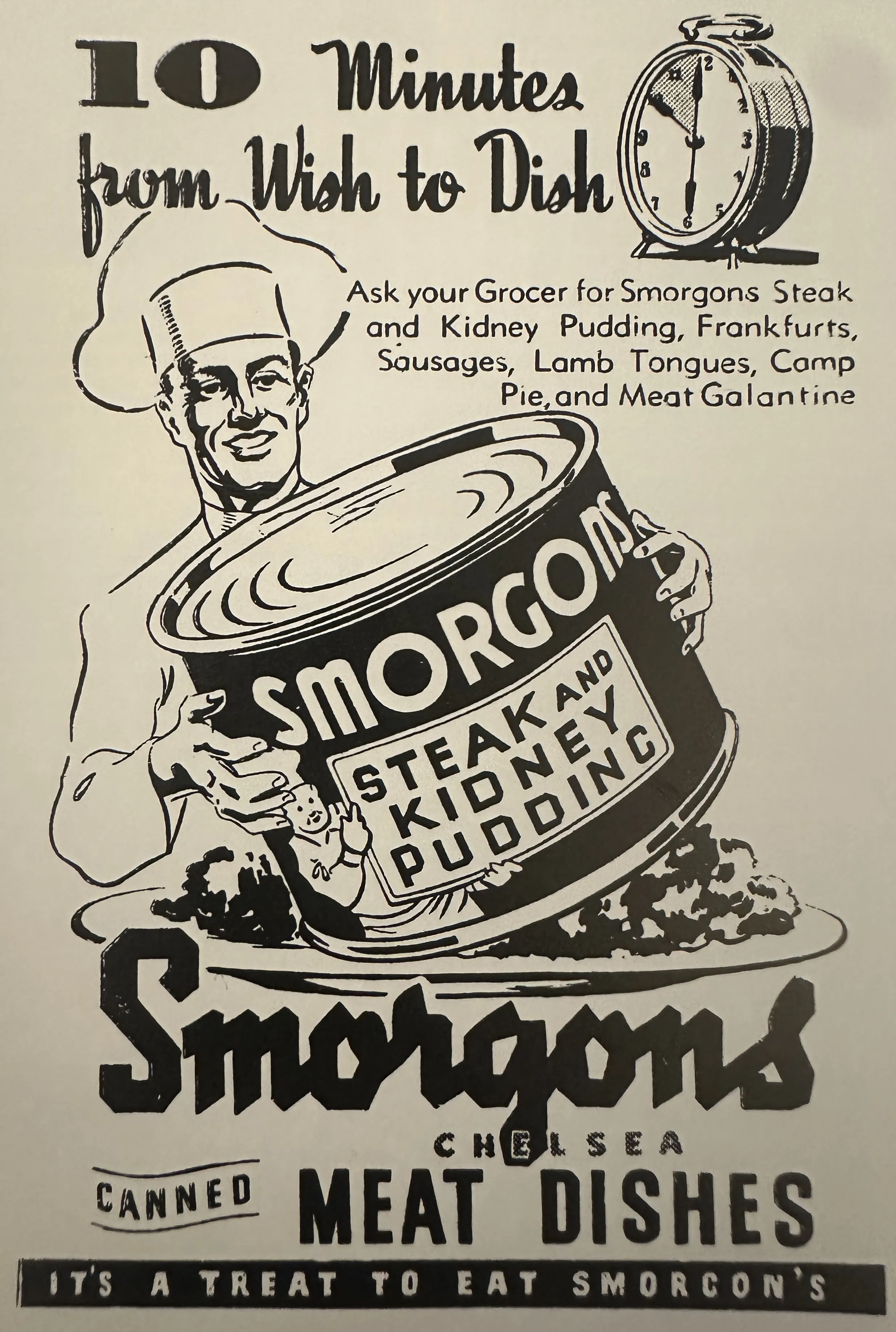 An image of a Smorgon ad for meat
