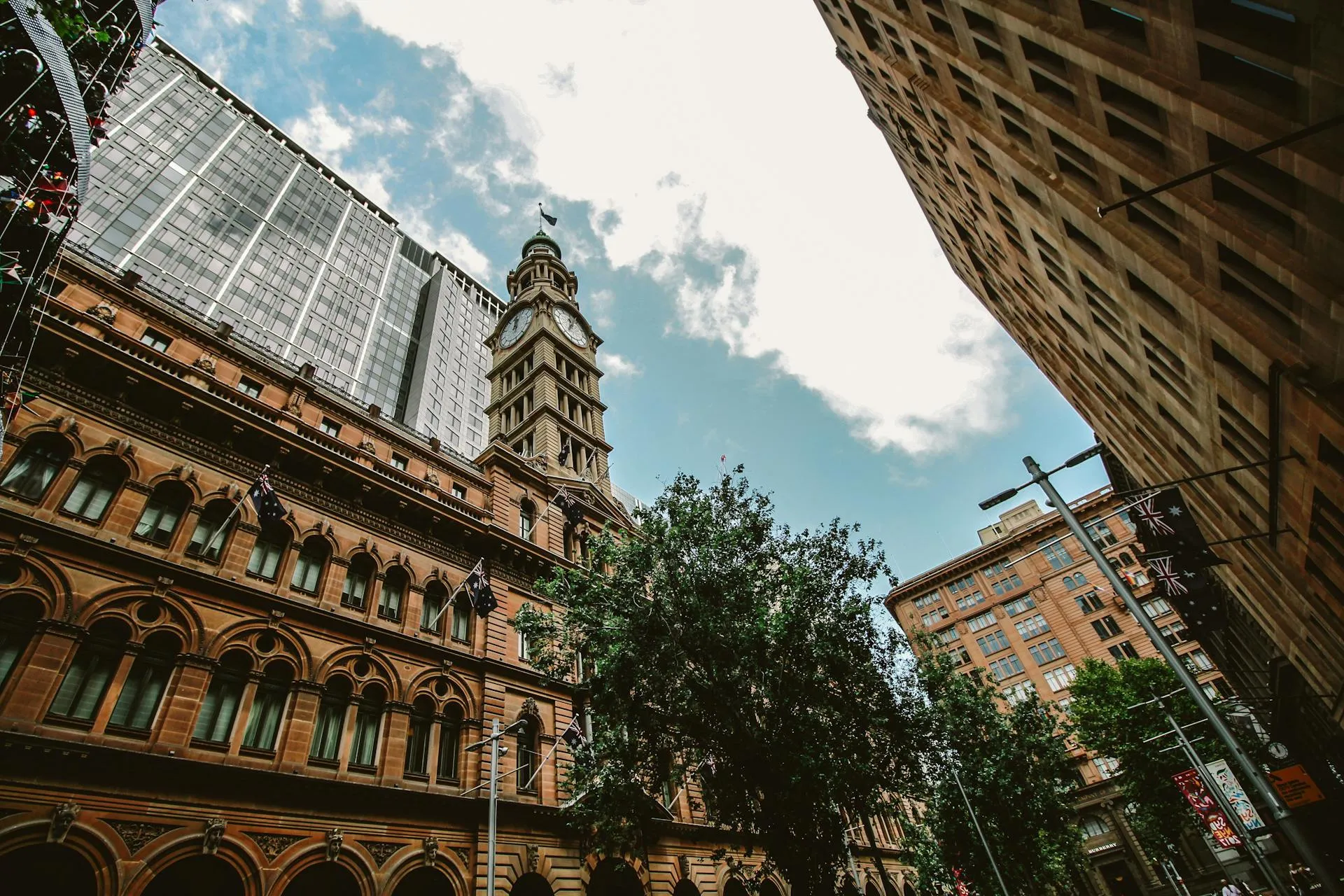 An image of a Clock tower in Sydney