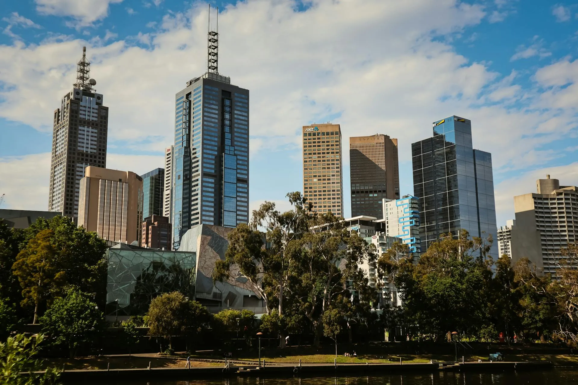 An image of the Melbourne skyline