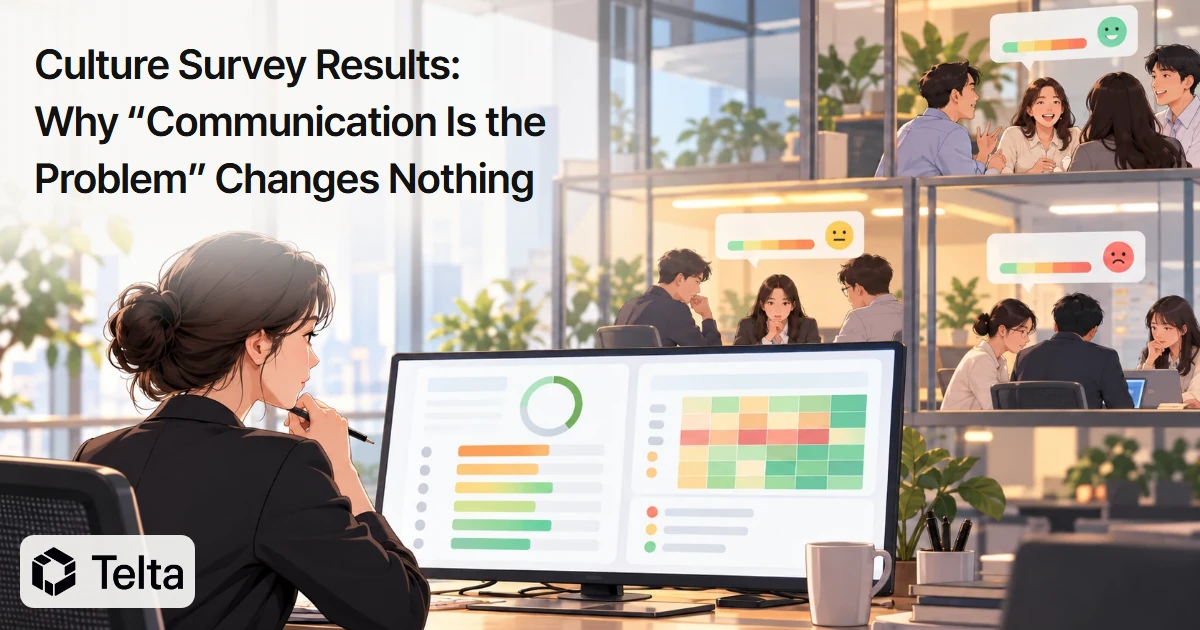 Culture Survey Results: Why “Communication Is the Problem” Changes Nothing